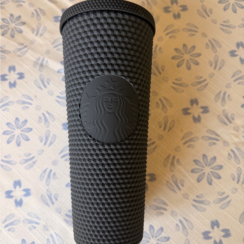 Starbucks Matte Black Studded Tumbler